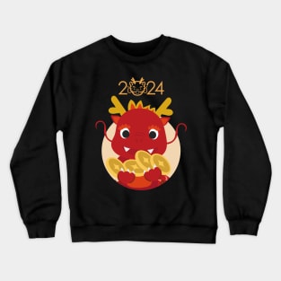 Year Of The Dragon 2024 tshirt Crewneck Sweatshirt